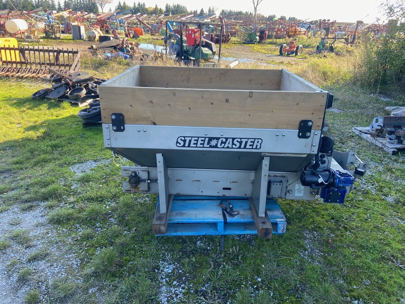 Chemical/Fertilizer Application  Fisher Steel Caster Salt Spreader - 42" x 54" Photo